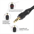 thumbnail image 1 of XLR to 3.5mm Audio Cable Microphone Balanced Analog Audio Cord 200cm, 1 of 4
