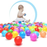 Mialoley 20/50/100PCS Kids 5.5cm Pit Balls Baby Toys Ocean Balls For Play Pool Fun Colorful Soft Plastic Ocean Ball