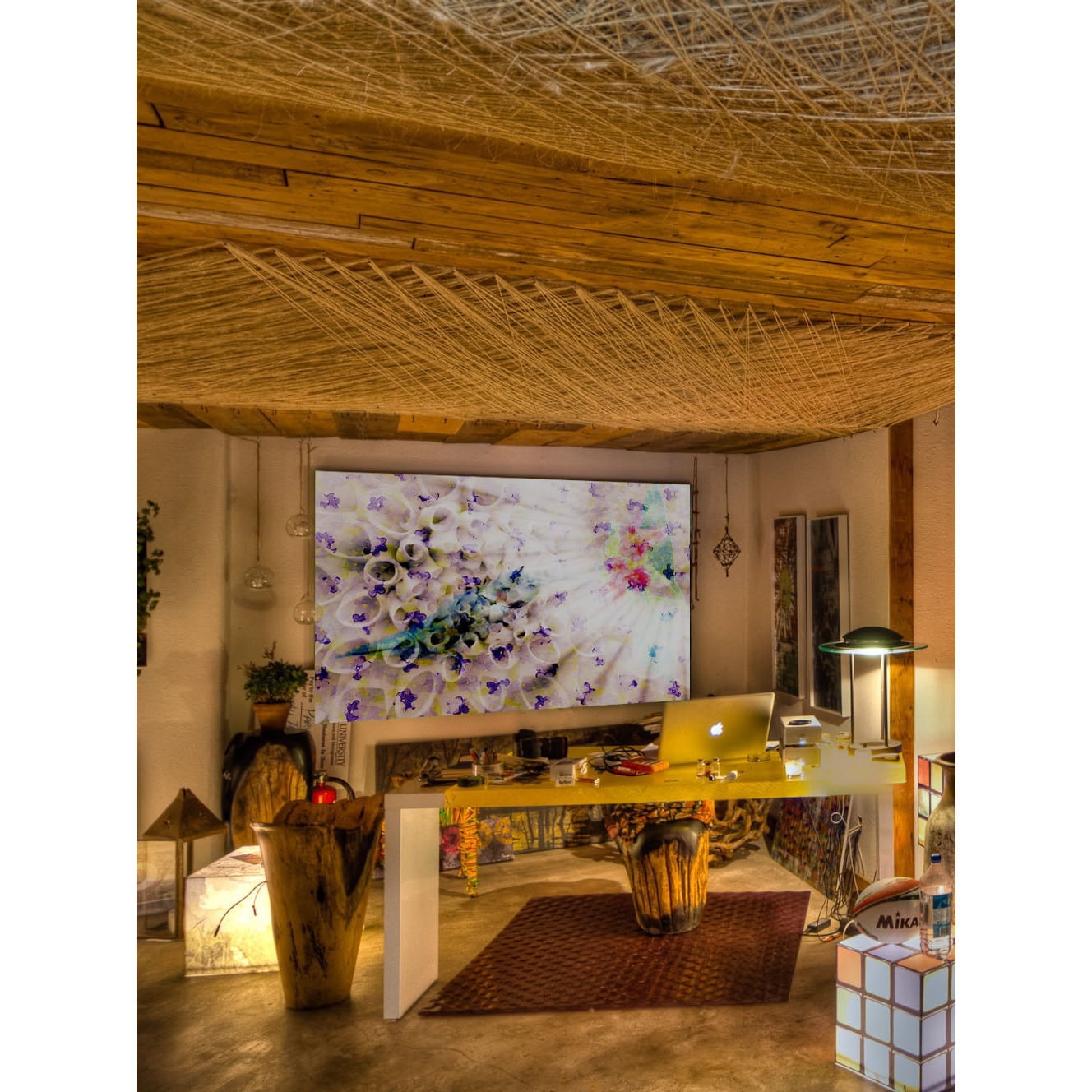 Parvez Taj Weightless Art Print on Premium Canvas