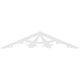 thumbnail image 4 of Ekena Millwork 60"W x 12 1/2"H x 1"P (5/12) Pitch Riley Architectural Grade PVC Gable Pediment, 4 of 5