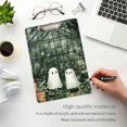 thumbnail image 3 of FORMRS Acrylic Clipboard with Low Profile Clip Standard A4 Letter Size, 12.5" x 9", Cute Ghosts Playing, 3 of 8