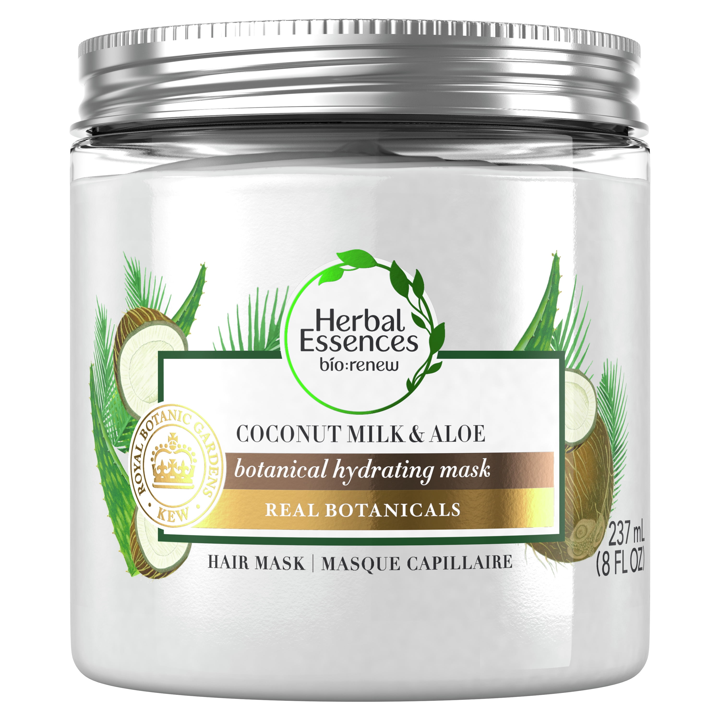 Herbal Essences bio:renew Coconut Milk & Aloe Hydrating Hair Mask, 8 fl oz  