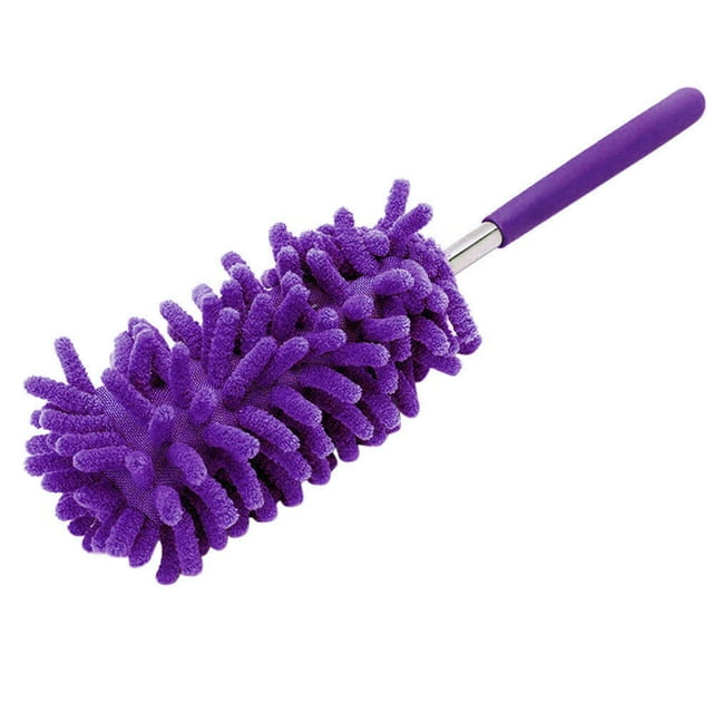 CRCMURE Cleaning Brush Telescopic Microfibre Duster Extendable Cleaning Home Car Cleaner Handle