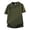 Army Green, variant on JUUYY Mens Quarter Zip Shirts Short Sleeve Ribbed Knit Lightweight T-Shirts Textured Breathable Loose Summer Collared Golf Shirt Tops White XL