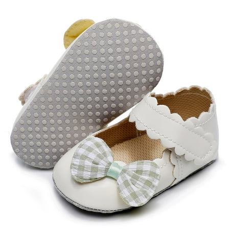 

Hunpta Kids Sandals Infant Girls Single Shoes Ruffles Bowknot First Walkers Shoes Toddler Sandals Princess Shoes