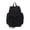 Black, variant on Solid Color Backpack for Women Men, Multi-Pockets Large Capacity Bookbag for Travel Commute Work (Green)
