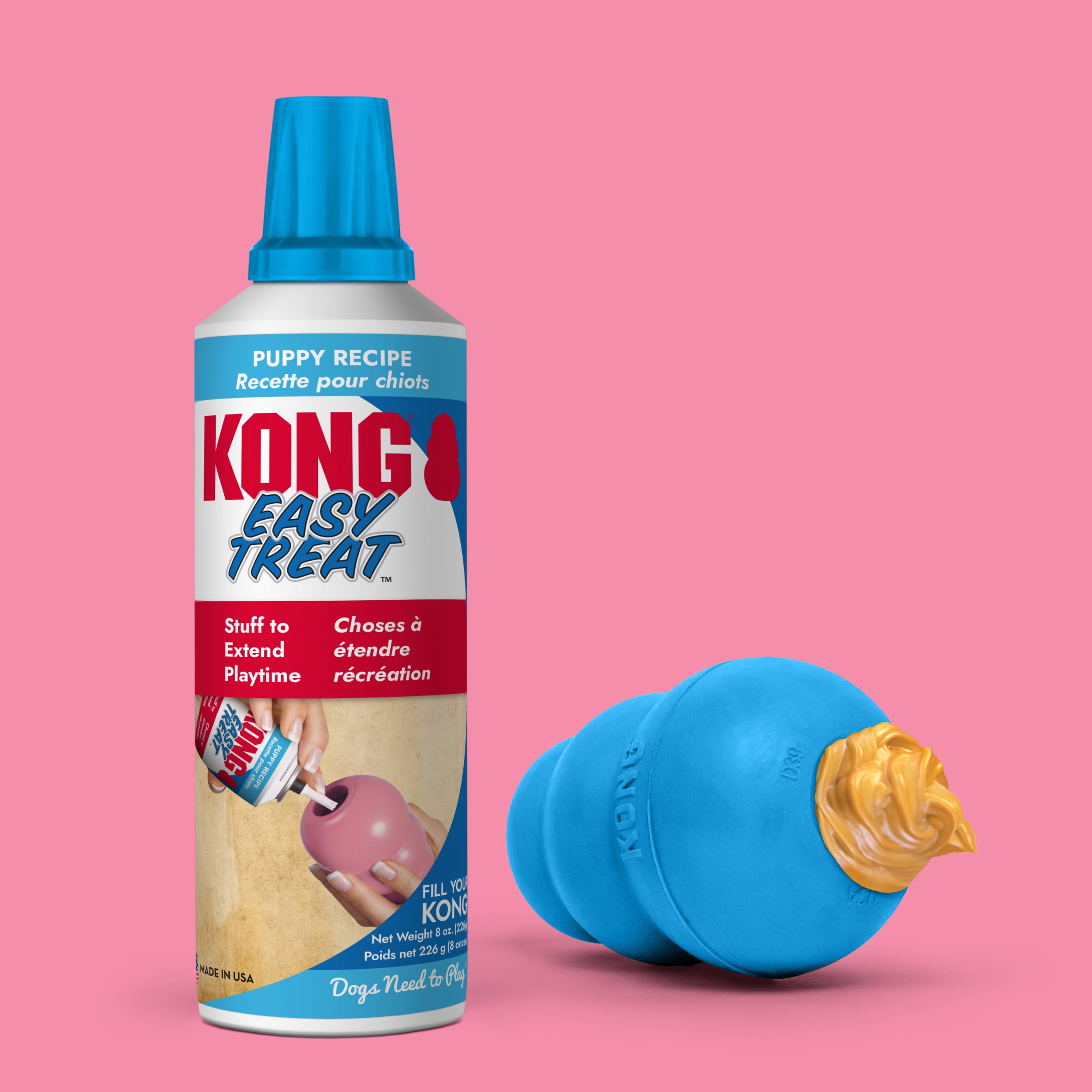 KONG® Stuff' N Easy Treat Puppy Dog Treat, Chicken Liver, 8 Ounces