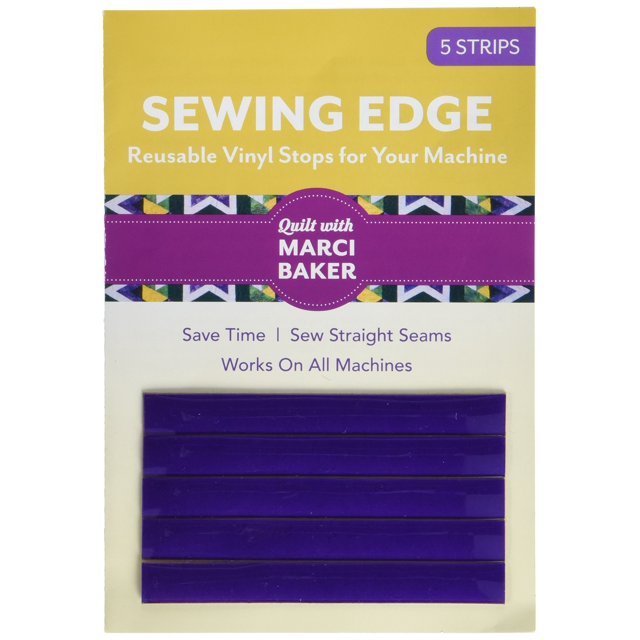 Vinyl Stops C&T Publishing Sewing Edge, color morado, 5 unidades