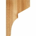 thumbnail image 3 of 6"W x 8"D x 12"H Monterey Rough Sawn Corbel, Western Red Cedar, 3 of 9