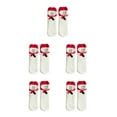 thumbnail image 2 of Destyer Stay Comfortable And Dry With These Moisture-wicking Winter Socks Thoughtful Red hat snowman 5Set, 2 of 6