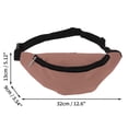 thumbnail image 3 of Unique Bargains 1 Pc Stylish Sports Waist Bag Minimalist Fanny Pack for Sports Pink, 3 of 6