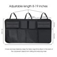 thumbnail image 2 of Organizador y almacenamiento para maletero de coche, organizador colgante para asiento trasero para SUV, camión, MPV, furgoneta, bolsa de almacenamiento de carga plegable con 7 bolsillos, 2 of 5