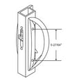 thumbnail image 4 of White Sliding Door Handle Replacement Set (DH-247), 4 of 4