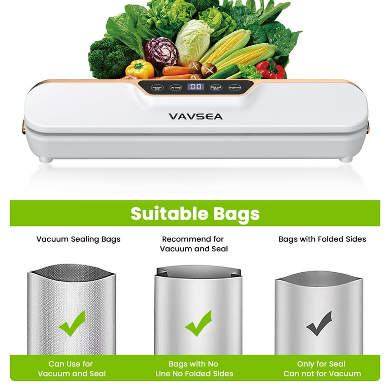 Vacuum Machine VITAL VAC Vacuumrollen 48 Stuks (20 28 Cm) – Herbruikbare Zakken Voor Je Vacuum Sealer – Ideaal Voor Vriezer, Magnetron En Sous Vide Herbruikbare Voedselzakken Vacuum Machine VITAL VAC Vacuumrollen 48 Stuks (20 28 Cm) – Herbruikbare Zakken Voor Je Vacuum Sealer – Ideaal Voor Vriezer, Magnetron En Sous Vide Herbruikbare Voedselzakken