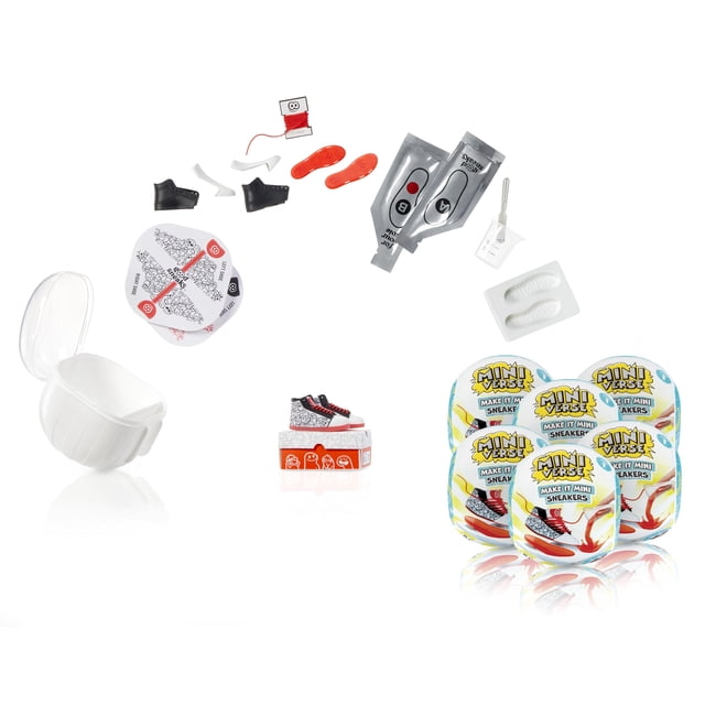 Minizapatillas Miniverse Make It Mini de MGA, paquete de 6, más de 8 años