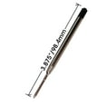 thumbnail image 2 of Jaymo Replacement for Parker 1950369 - Measures 3.875 in / 98 mm Long - G2 Ballpoint Pen Refill - 6 Black, 2 of 5