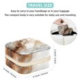 thumbnail image 5 of Marble Travel Portable Square Jewelry Box Earring Necklace Bracelet Holder Display Case Organizer Box, Decorative Jewelry Stand Storage Box, 5 of 6