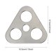 thumbnail image 3 of Naiovety Soporte triangular para olla colgante para acampar, trípode para barbacoa, utensilios de cocina para asar, fogata, cocina para pícnic al aire Estufas de camping Naiovety OD020972-00B, 3 of 6