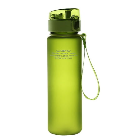 

Tmosphere 400/560ml Sports Cup Leakproof Plastic Water Bottle Portable Student Cup green 400ML