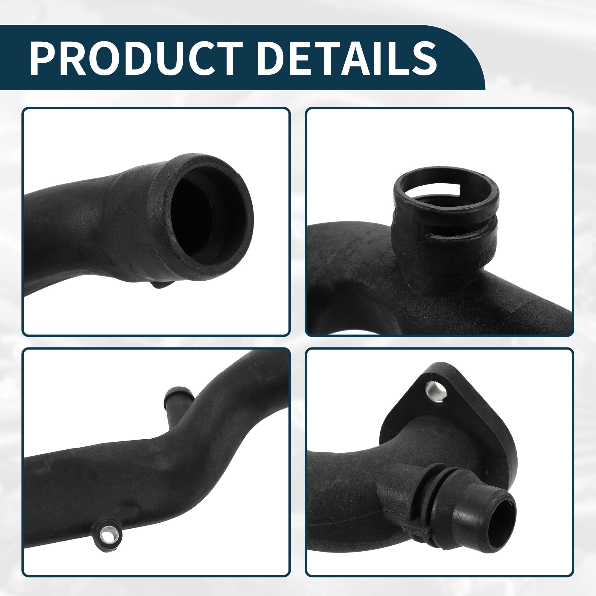 Unique Bargains Engine Cooling Water Line For Audi A8 Quattro 3.0L 2015-2018