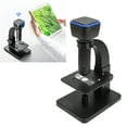 thumbnail image 1 of WiFi Digital Microscope, Dual Lens Microscope Manual Focusing 5MP Plastic Metal Large Dynamic Range  for Laboratory, 1 of 7