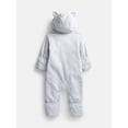 thumbnail image 2 of Wonder Nation Baby Fleece- Lined Pram, Size 0/3M -6/9M, 2 of 4