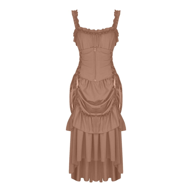 open lace back dress Gold Sweetheart A-Line Lace Long Prom Dress With Split main image 1