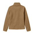 thumbnail image 5 of Huyun Womens Fleece Zip Up Jacket Lightweight Stand Collar Long Sleeve Athletic Running Jacket with Pockets Khaki,XL, 5 of 5