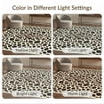 thumbnail image 7 of ODIKA Spotted Skin Print Hid Symmetrical Akin Fuzzy Fake Hair Classroom Cow Flowing for Queen Size Bedroom, Under Bed, Master , Foldable Easy Care, 7 of 7