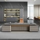 thumbnail image 4 of High-grade L Shaped Executive Boss Office Desk Reception Home Storage Computer Desks Filing Cabinets Mesa Escritorio Furniture My Lux Decor Round, 4 of 9