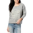 thumbnail image 1 of Lucky Brand Womens Triumph Sudadera, Gris, X-Large Lucky Brand Camisa de entrenamiento, 1 of 2