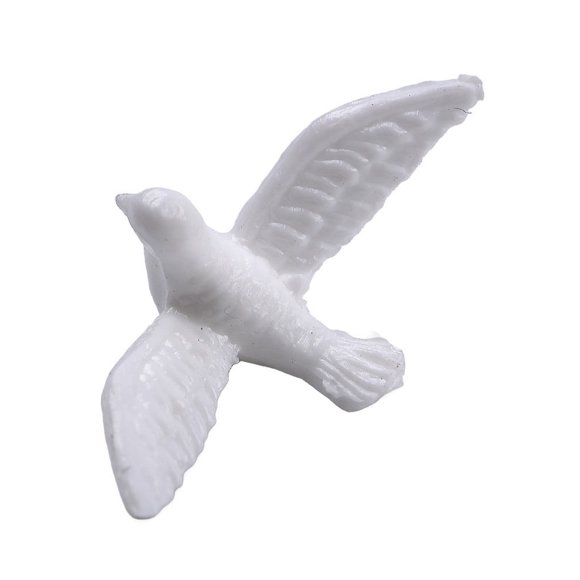 Pigeon Ornament Bird Miniature Sculpture Decor Garden Mini Dove Stuate Wedding Statuecake Topper Bonsai Figurine Micros Landcape