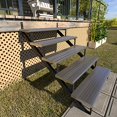 thumbnail image 3 of Pylex 16031 Collection 11-Pylex 1-Step Aluminium Stair Riser,, Black, 3 of 4