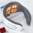 thumbnail image 4 of Cervical Spine Massager - Cervical Vertebra Instrument Charging Neck Protector Heating Neck & Shoulder Physiotherapy Instrument Massager, Neck Relaxer MassagerTeissuly Clearance (White, Free Size) Teissuly WER202308291728, 4 of 8