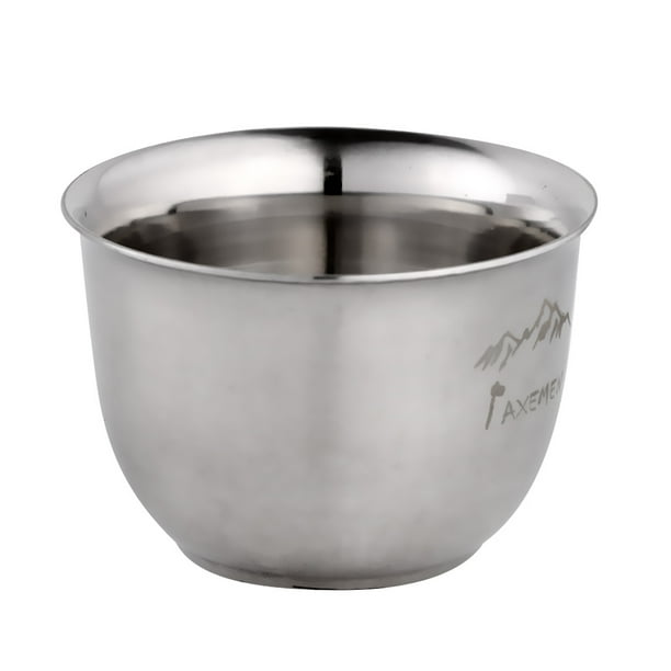 Taza de Viaje de Acero inoxidable de doble Pared 50ML Sunnimix color plata