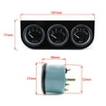 thumbnail image 3 of 2'' 52mm Auto Car Meter 3In1 Volt Meter+Oil Temp Gauge+Oil Pressure Gauge Kit, 3 of 7