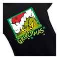 thumbnail image 4 of Playera El Grinch para Dama, con Estampados del Rostro De El Grinch y Frase Negro Talla M, 4 of 4