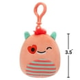 thumbnail image 2 of Squishmallows Original 3.5 inch Willett the Peach Monster - Child's Ultra Soft Stuffed Plush Clip-on, 2 of 5