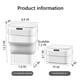 thumbnail image 4 of Cubo de Basura Inteligente y Escalable Gris con Tapa Automática, Inducción Inteligente Inalámbrica sin Contacto, 8L/17.5L, Portátil Plegable, 4 of 9