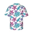thumbnail image 3 of Balery Hawaiian Style Print Men's Hawaiian Shirts Short Sleeve Beach Shirt Relaxed Fit Vacation Button Down Shirts-Medium, 3 of 9