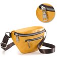 thumbnail image 6 of WIZUTIZ Fanny Packs for Women Womens with Adjustable Strap Zipper Pockets Medium Solid Bags Water Resistant Lightweight Bag 1 PC Yellow, 6 of 6