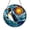 Acrylic 3.5 Inch, variant on Nature Marine Sea Slug Suncatcher Hanging Ornament Present Gift Decor