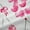 White Pink 05, variant on Manfei Girls Pink Ribbon Black Out Curtains, Cartoon Bowknot Bow-tie Curtains Pack of 2 (42x63 Each), Princess Cherry Love Heart Bedroom Curtains, Curtains Blackout Bedroom Decor