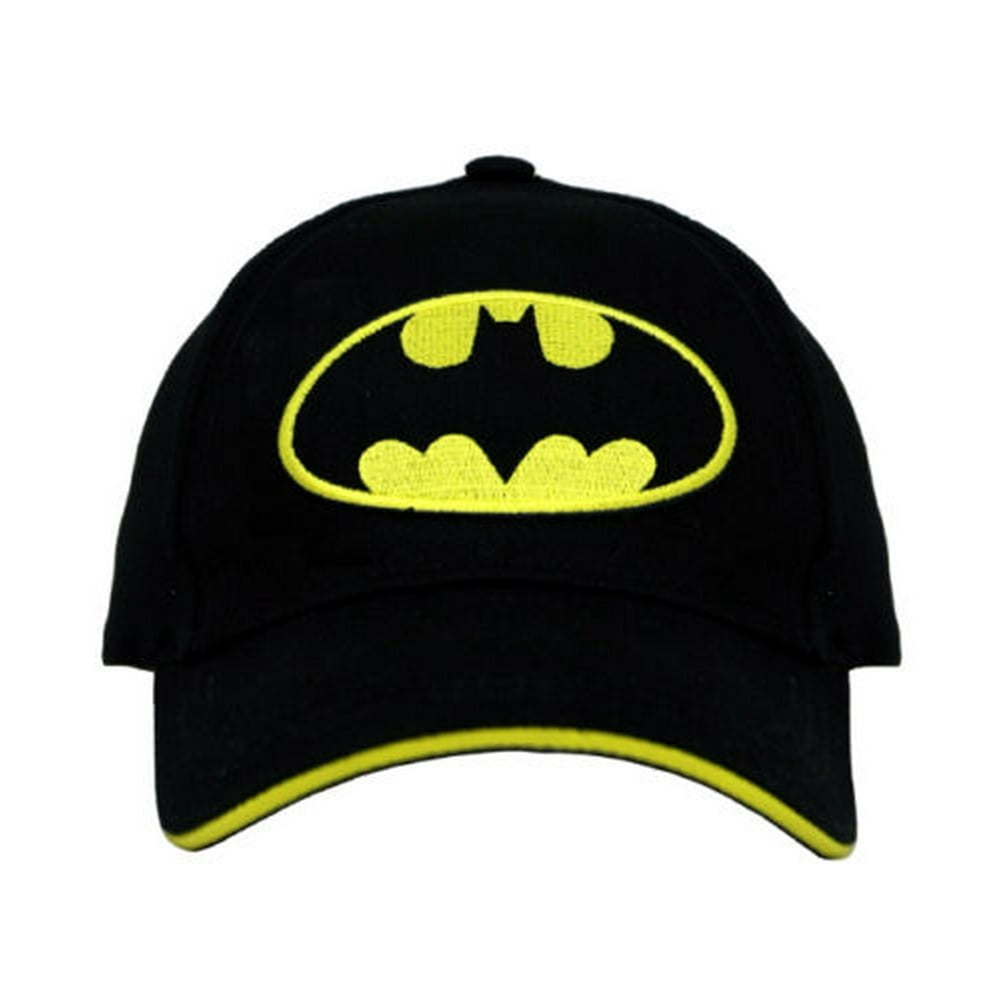 Licensed DC Comics Batman 3D Pop Black Baseball Cap Boys Toddler