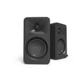 thumbnail image 1 of Kanto ORAMB 100W Powered Reference Desktop Computer Speakers with Bluetooth 5.0 and USB-C Input | Bi-Amplified | 100 Hz Automatic Crossover | Reference Quality Sound | Pair | Matte Black, 1 of 5
