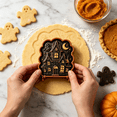 thumbnail image 3 of Halloween Mini Hand Pie Mold, Hand Pie Molds For Baking, Multi‑Shape Halloween Baking Supplies for Fall Harvest Party & Home Kitchen Baking(Moon Castle), 3 of 3