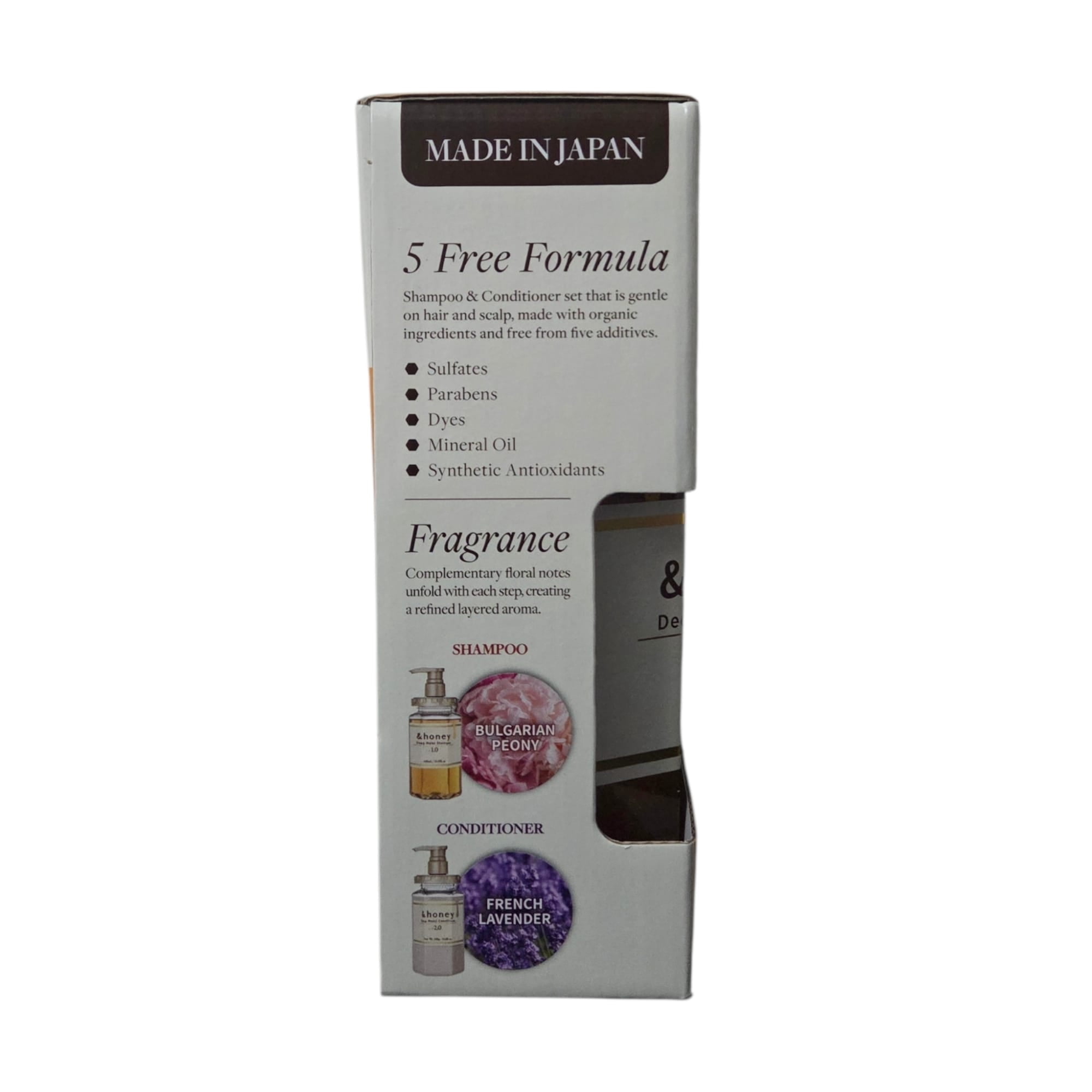 &honey Deep Moist Shampoo & Conditioner Set, Honey Infused