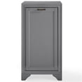 thumbnail image 3 of Crosley Tara Laundry Hamper in Vintage Gray - Engineered Wood, 3 of 10