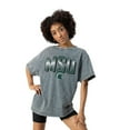 thumbnail image 3 of Women's Gameday Couture Gray Michigan State Spartans Snow Washed Relaxed Fit Classic T-Shirt, 3 of 4