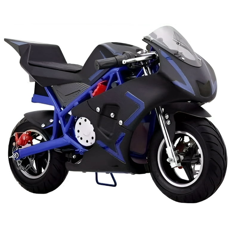 40CC 4-Stroke Mini Gas Power Pocket Bike for Kids, Dual Brake, 20